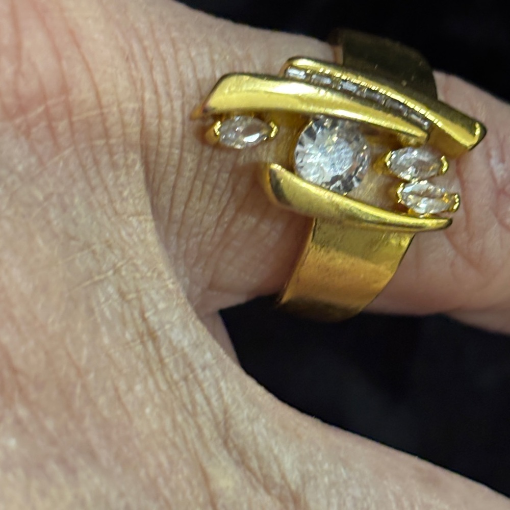 ELEGANT ABSTRACT LADIES RING 6,7,8,9,10 - Picture 13 of 16